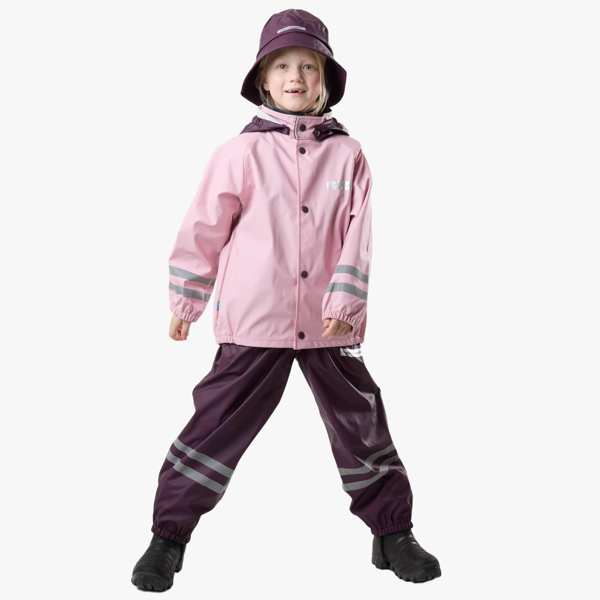 Zestawy Przeciwdeszczowe Wędrówki Dziecko Rusk Wodoodporność