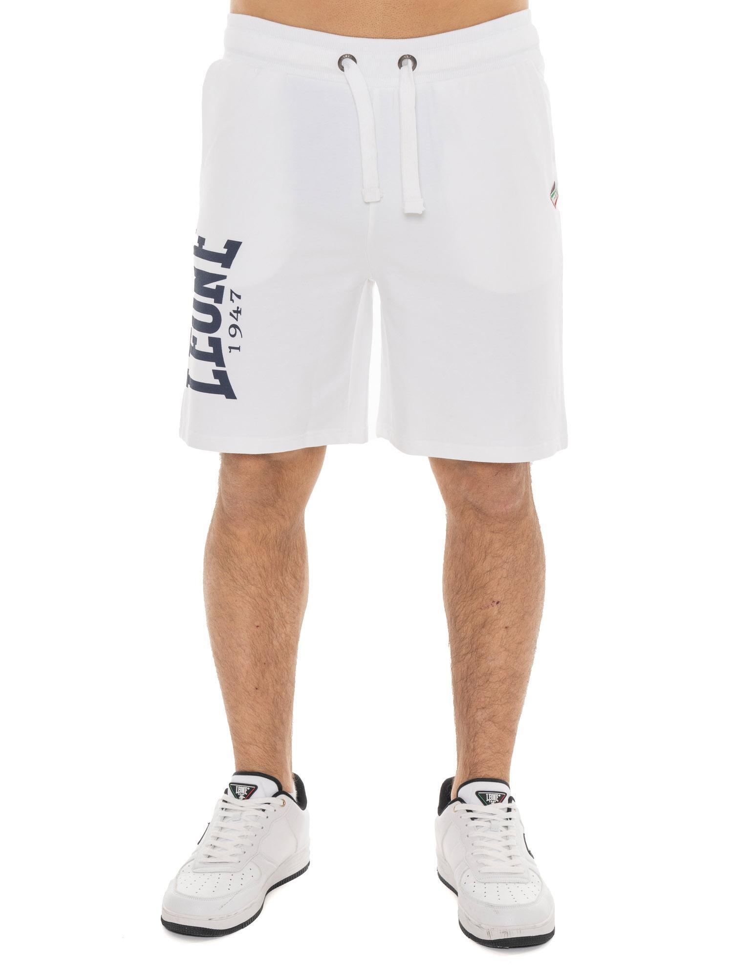 Spodenki męskie Leone Basic z dużym logo