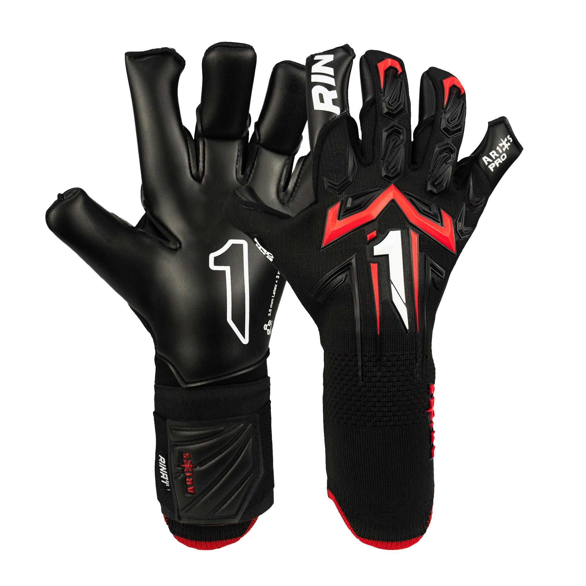 Rękawice bramkarskie Rinat Aries X Pro Czarny