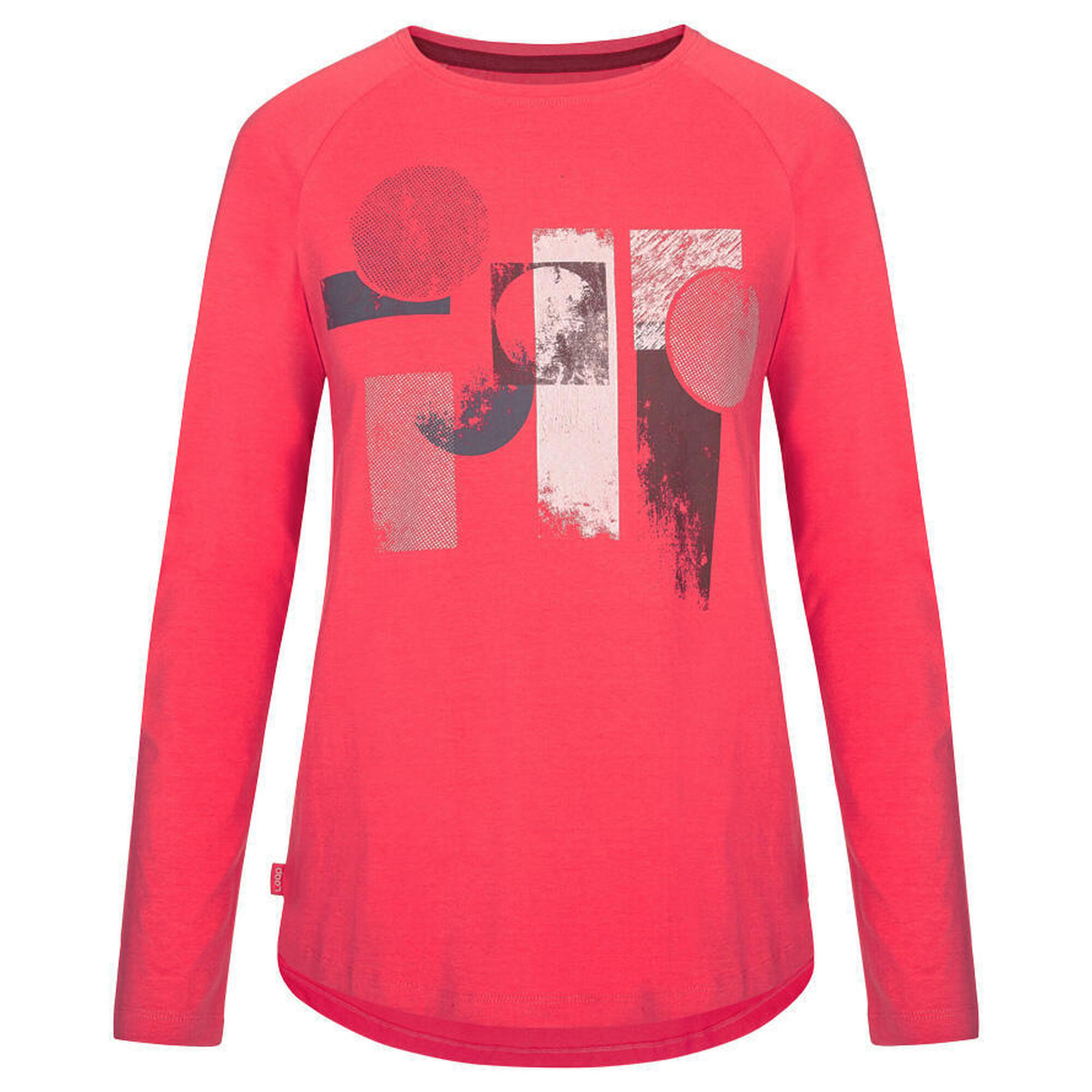 Damska koszulka LOAP ABENKA L — 95% bawełna  5% elastan