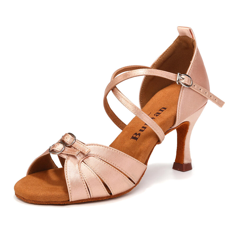 Buty taneczne Burtan Malaga salsa bachata kizomba latino 7 cm