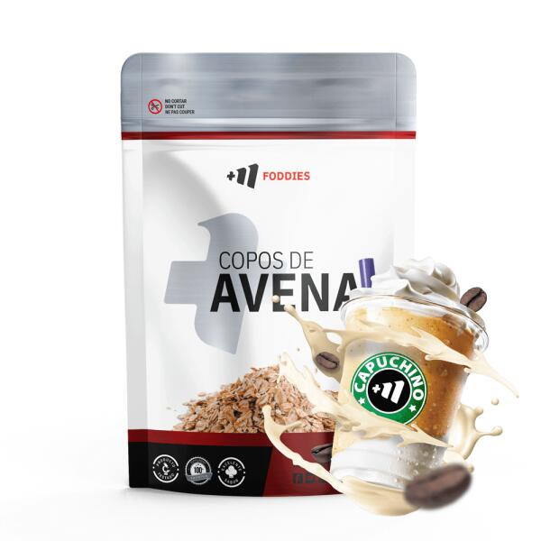 Płatki owsiane smakowe - 800g Cappuccino MASMUSCULO