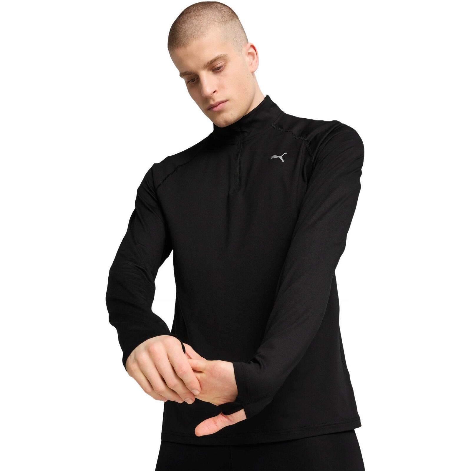 Bluzka męskie Puma M Run Velocity Cloudspun 14 Zip