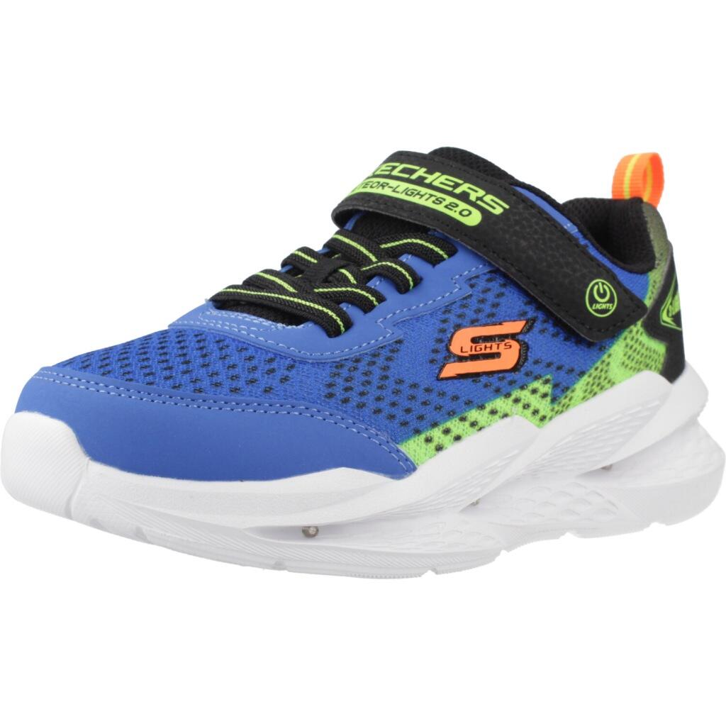 Buty SKECHERS SKECHERS METEOR LIGHTS Niebieski