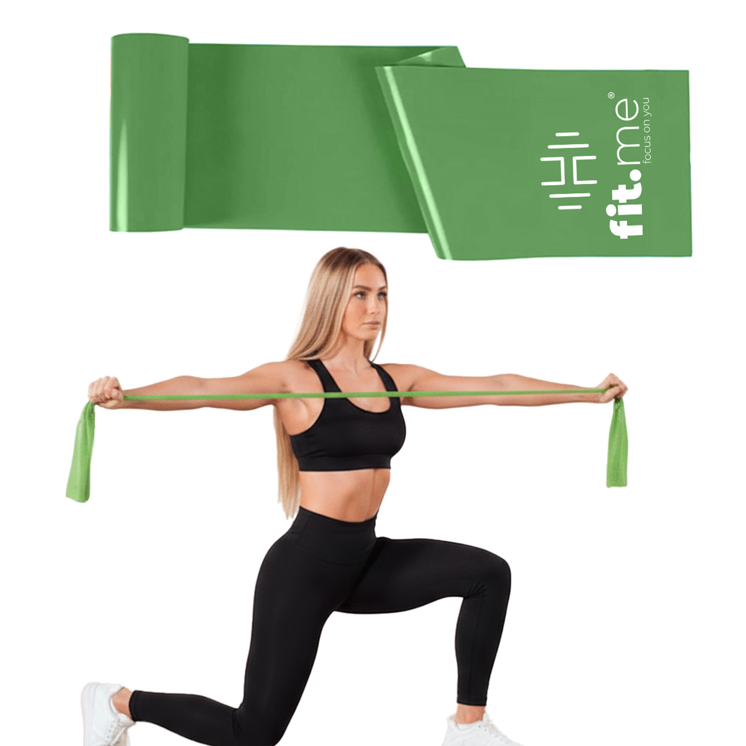 Guma Do Ćwiczeń Taśma Rehabilitacyjna Fit.me 150cm x 15cm