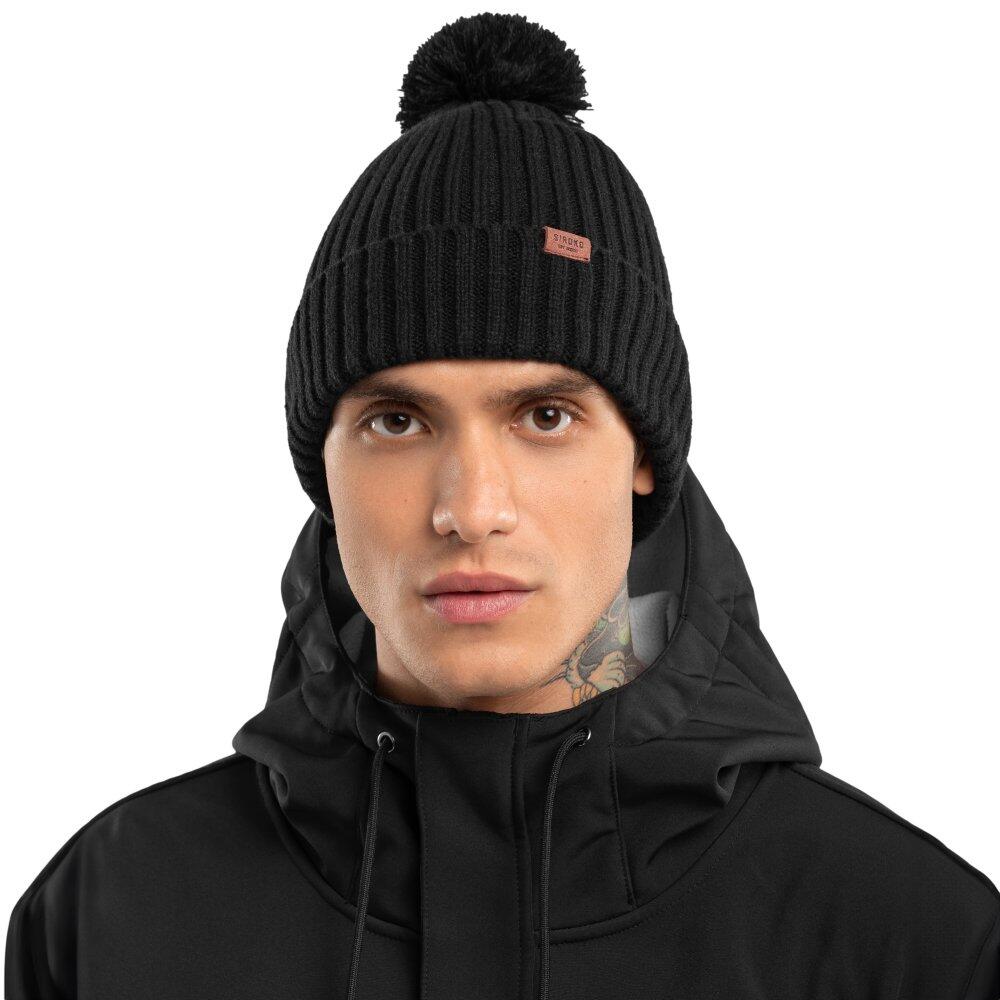 Czapka zimowa z pomponem unisex Nori
