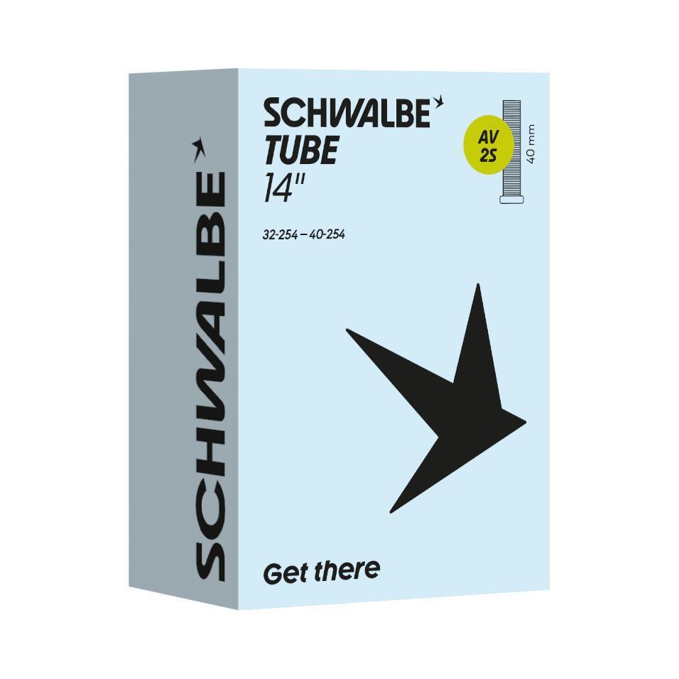 Dętka Schwalbe AV2S 32/40-254 (14 cali) zawór Schrader 40 mm