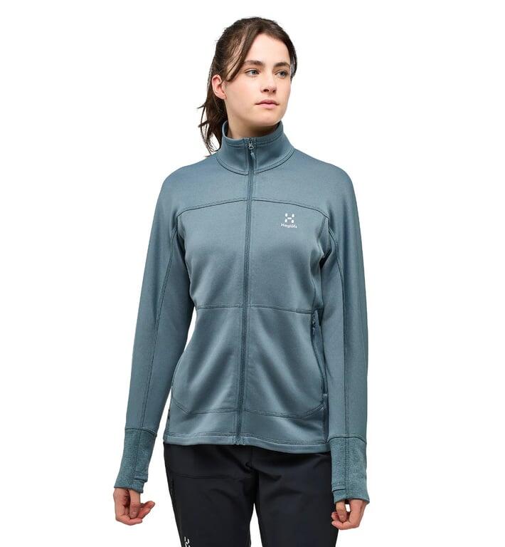 HAGLOFS Bluza damska Betula Jacket Women steel blue-M