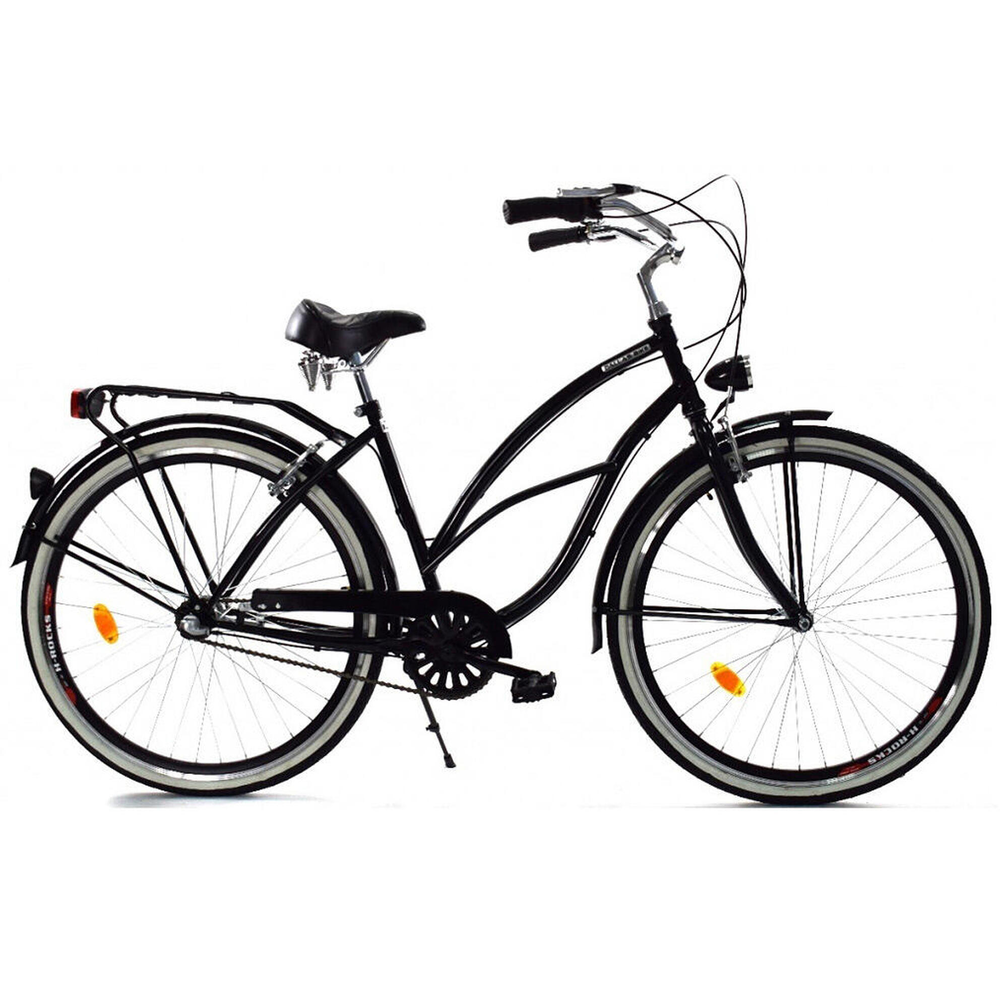 Zdjęcia - Rower Dallas  Cruiser Miejski Damski  Bike 28" 3spd Alu 