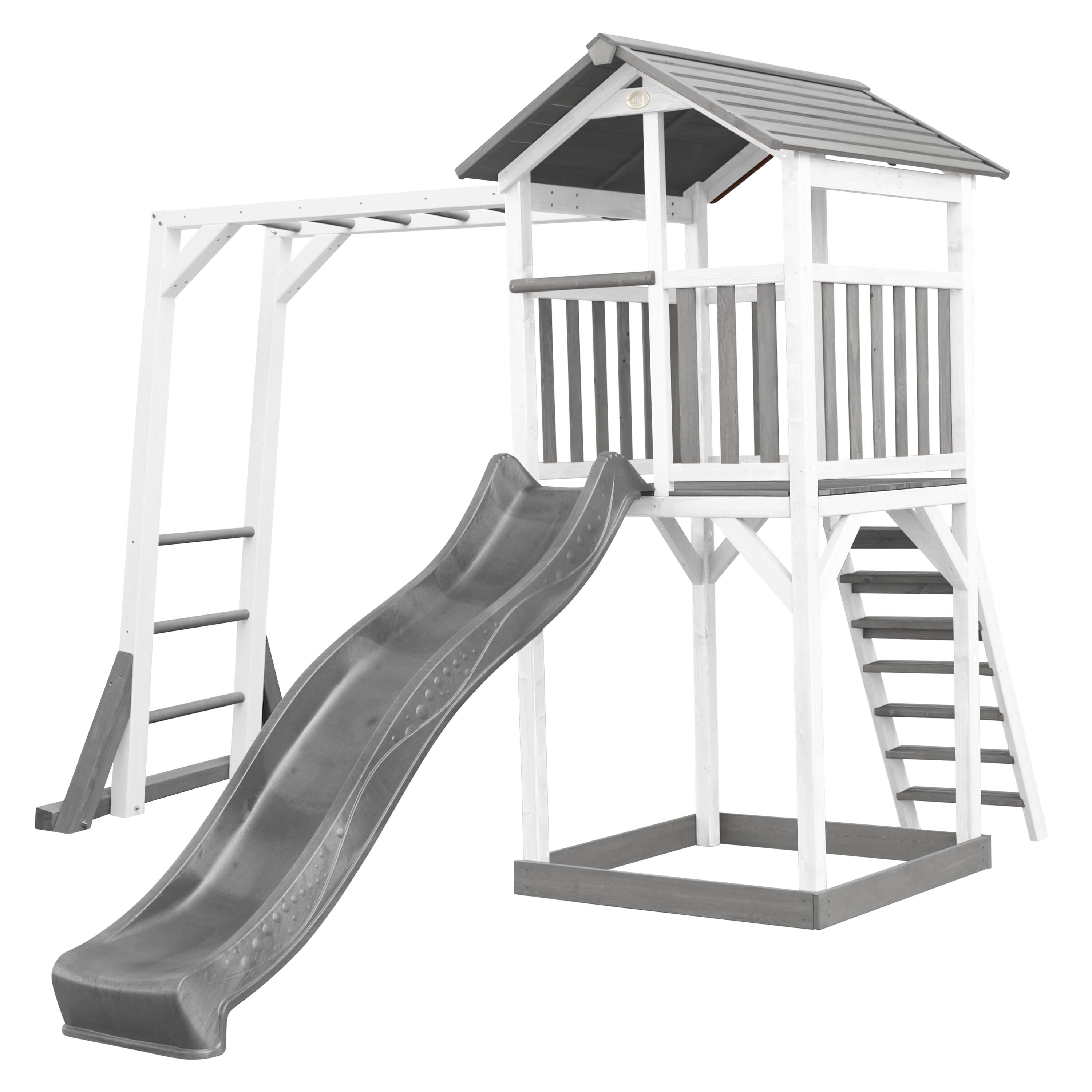 Plac zabaw AXI Beach Tower rama do wspinaczki i piaskownica