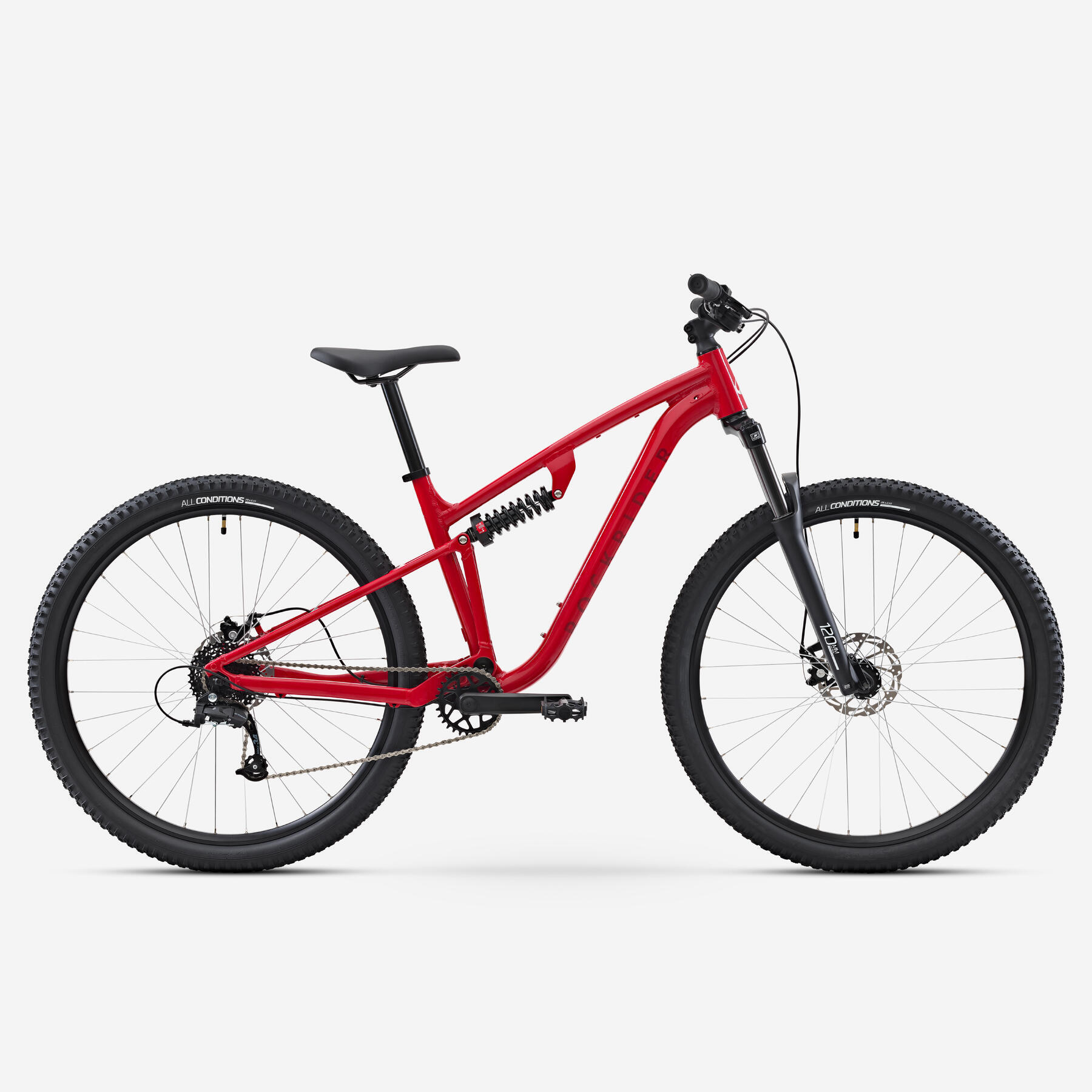 Second Life - Rower górski MTB turystyczny Rockrider EXPL 100... - Rower Używany