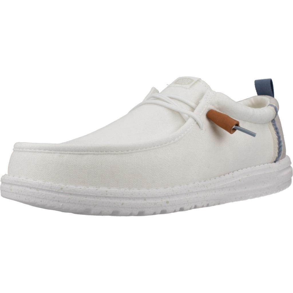 Buty HEY DUDE WALLY SUMMER LINEN Biały