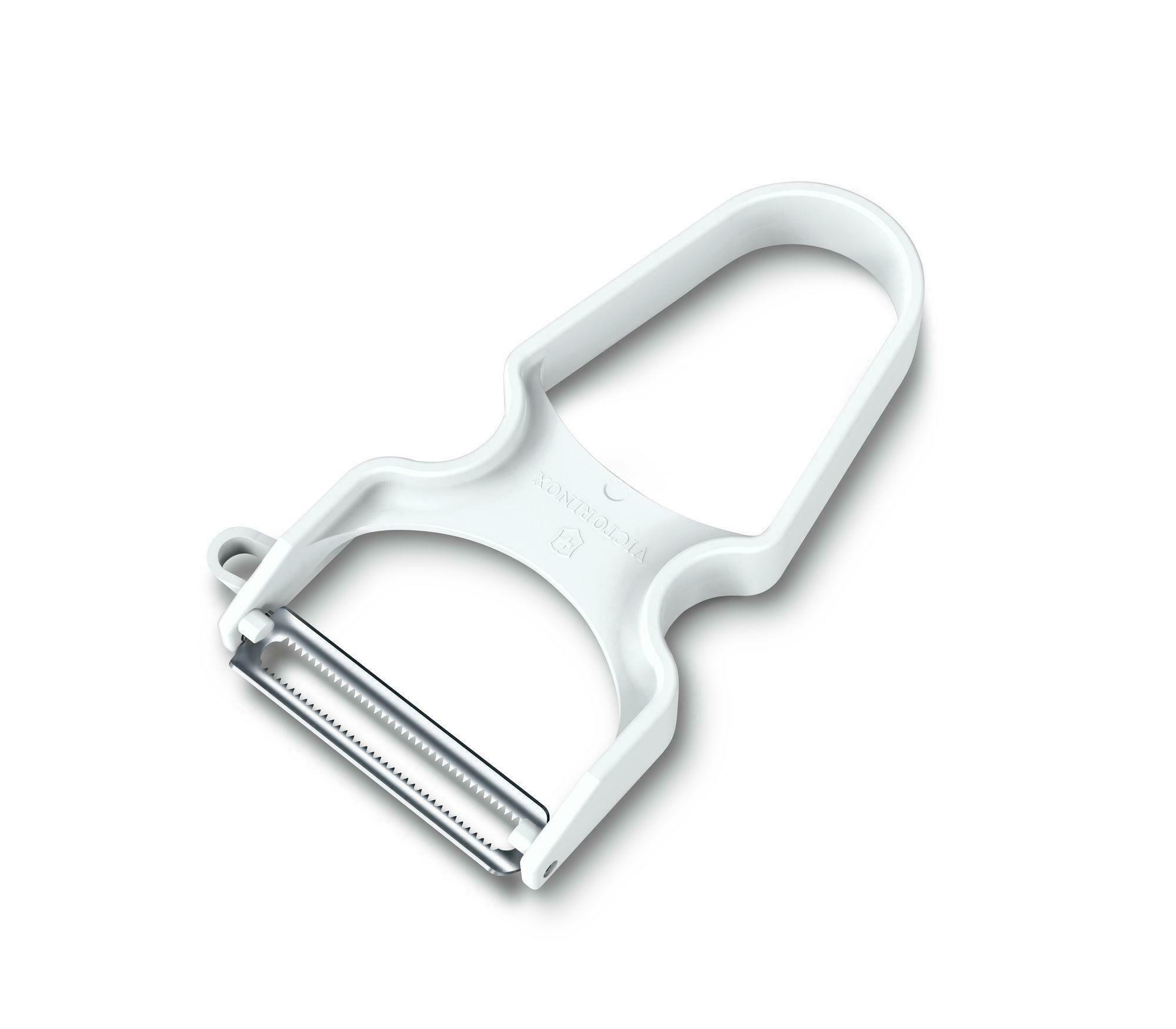Obieraczka Victorinox Rapid biała ząbkowana