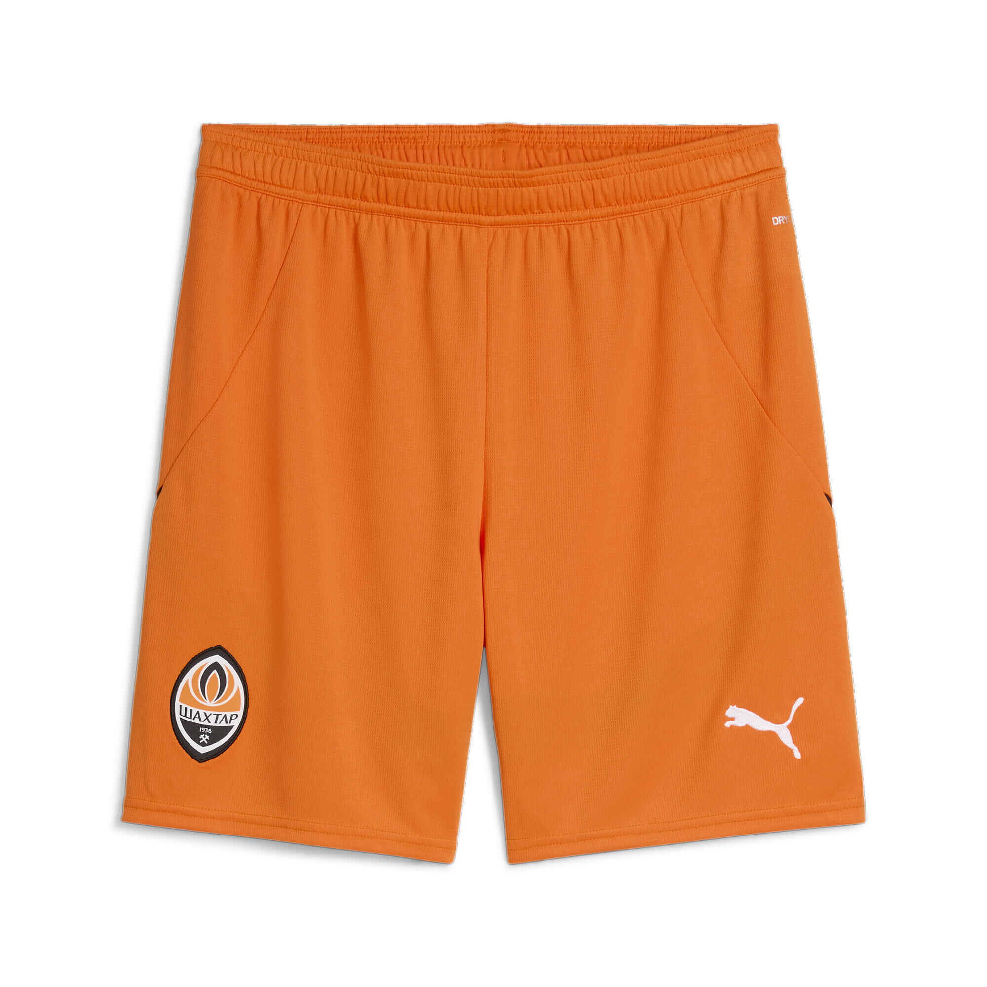 Męskie szorty FC Shakhtar Donetsk 24/25 PUMA Rickie Orange Black