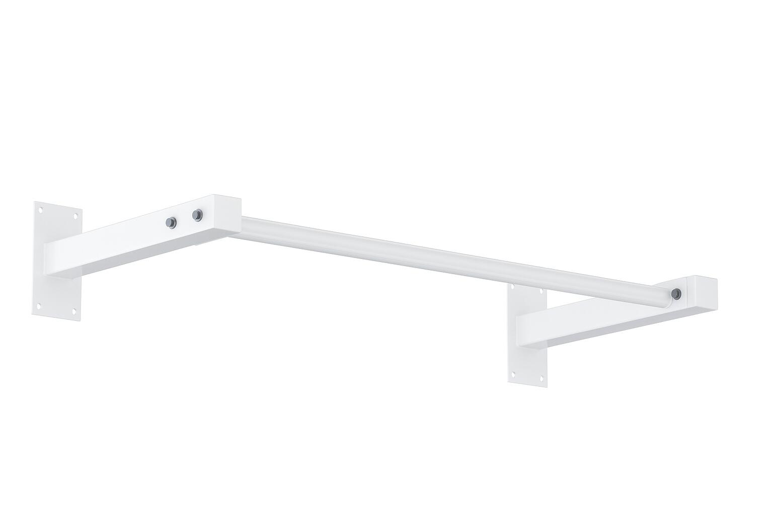 Drążek treningowy do ściany i sufitu UNDERFIT biały 120 x 50 cm