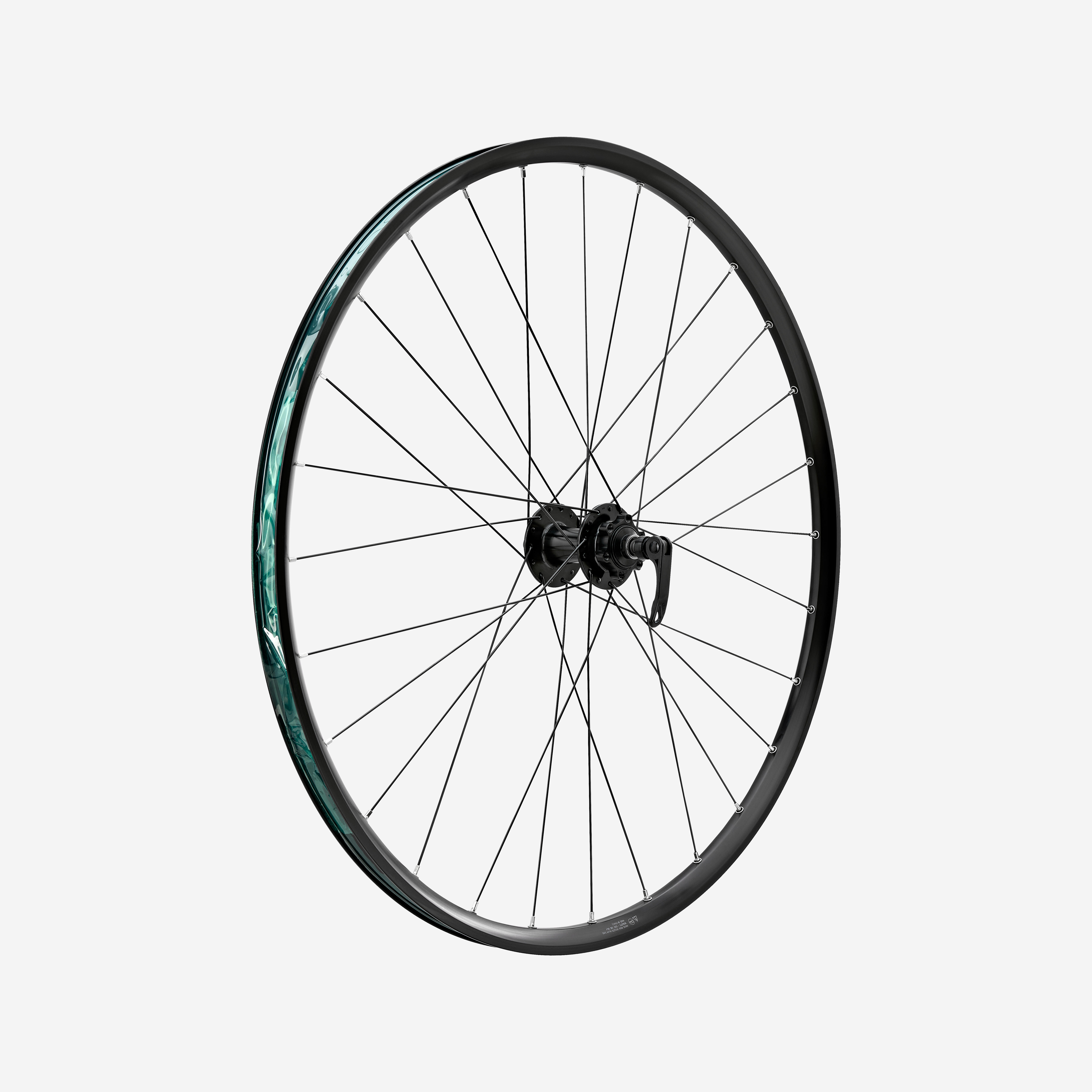 Koło rowerowe gravelowe Van Rysel GRVL 120/520 przednie