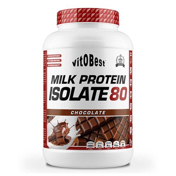 Izolat białka mleka 80 - 2 kg czekoladowy VitoBest