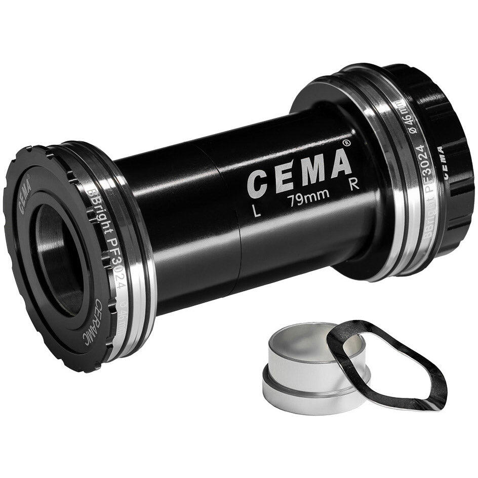 CEMA BBRIGHT46 suport wewnętrzny SRAM GXP ceramiczny czarny