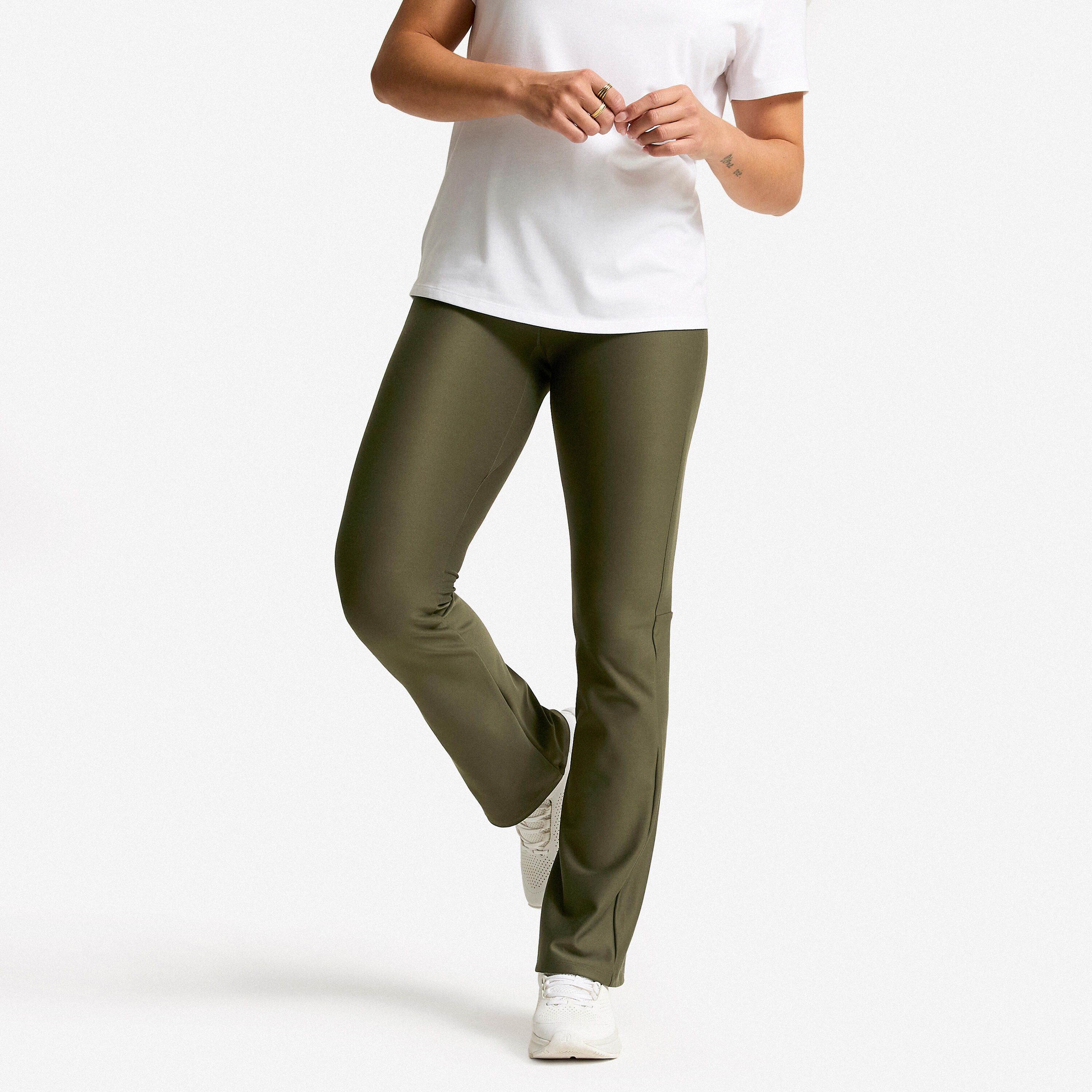 Legginsy fitness damskie Domyos
