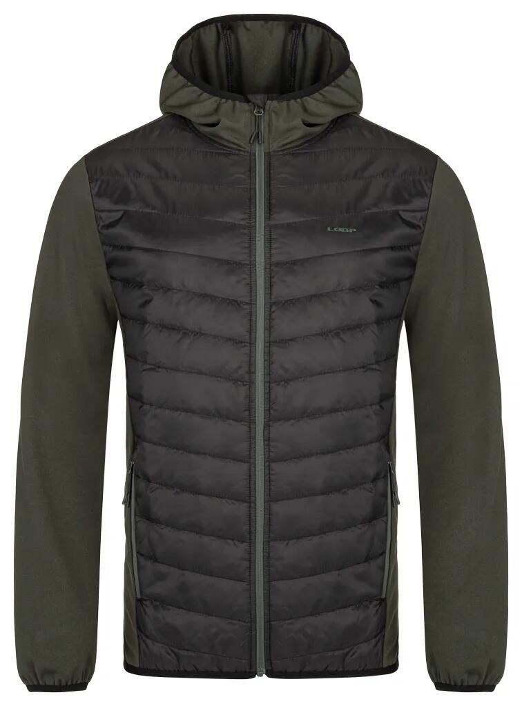 Bluza outdoor męska Loap Markoss z kapturem i zamkiem