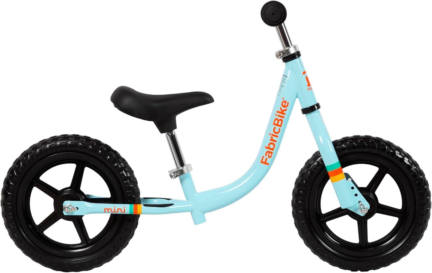 FABRICBIKE Mini - rowerek biegowy 12 dla dzieci w wieku 2-5 lat. Blue