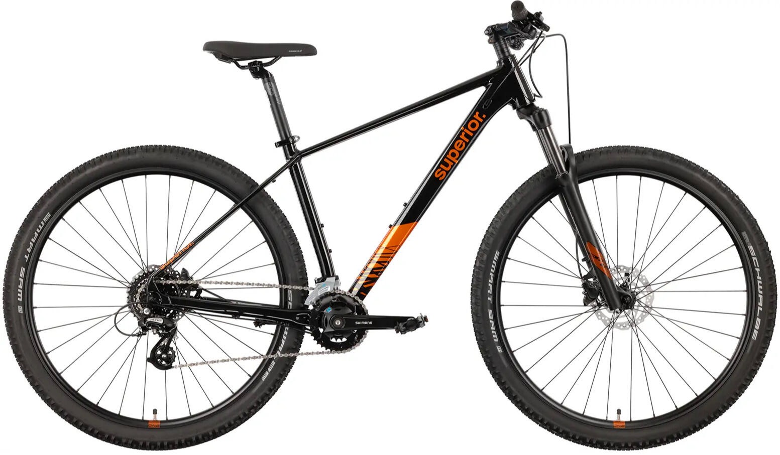 Rower górski MTB Superior XC 6.1 29 16 S Shimano Altus 2x8 czarny