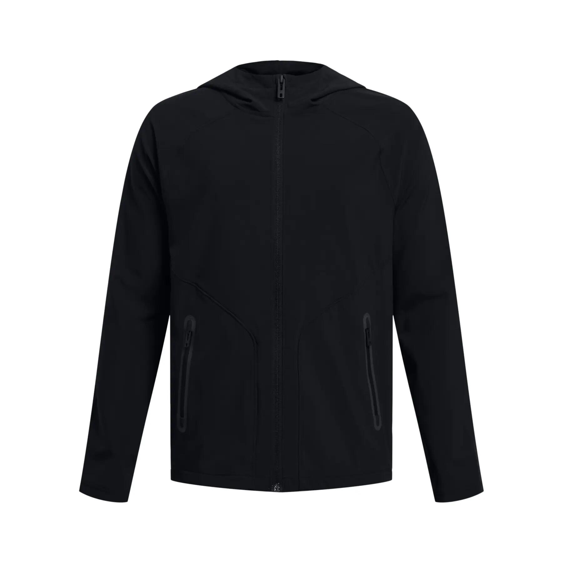 Dziecięca kurtka wodoodporna zapinana na zamek Under Armour Unstoppable