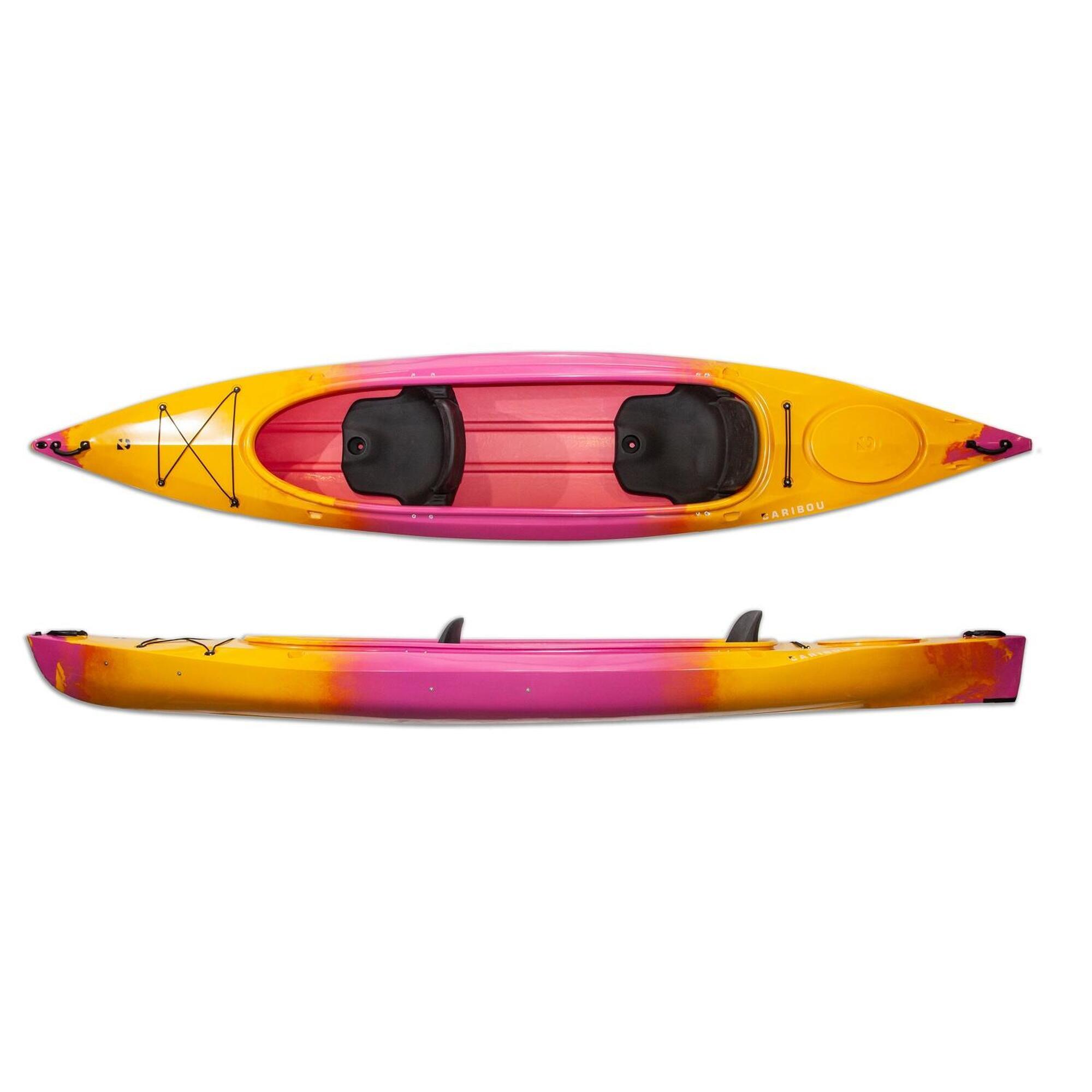 Kajak dwuosobowy do pływania Kayak Zone Caribou Adventure