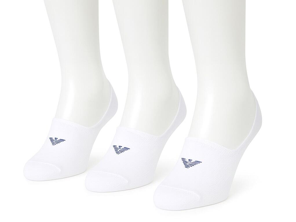 Skarpety mikrostopki Emporio Armani Calza 3-Pack