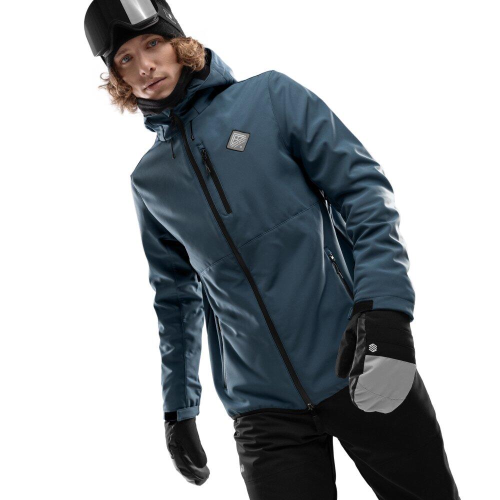 Męska kurtka snowboardowa Sporty zimowe Siroko W2 Monsoon