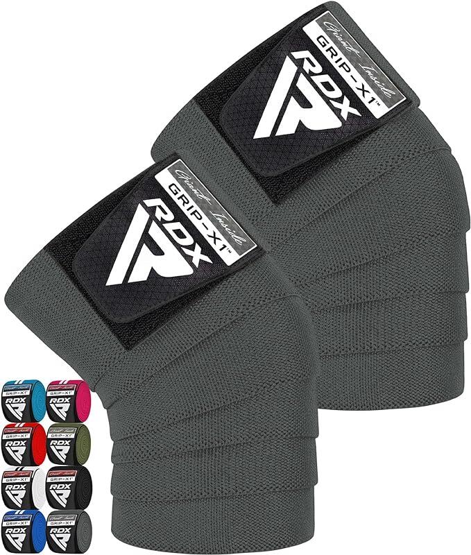 Opaski na kolana RDX Compression Elasticated Knee Wrap