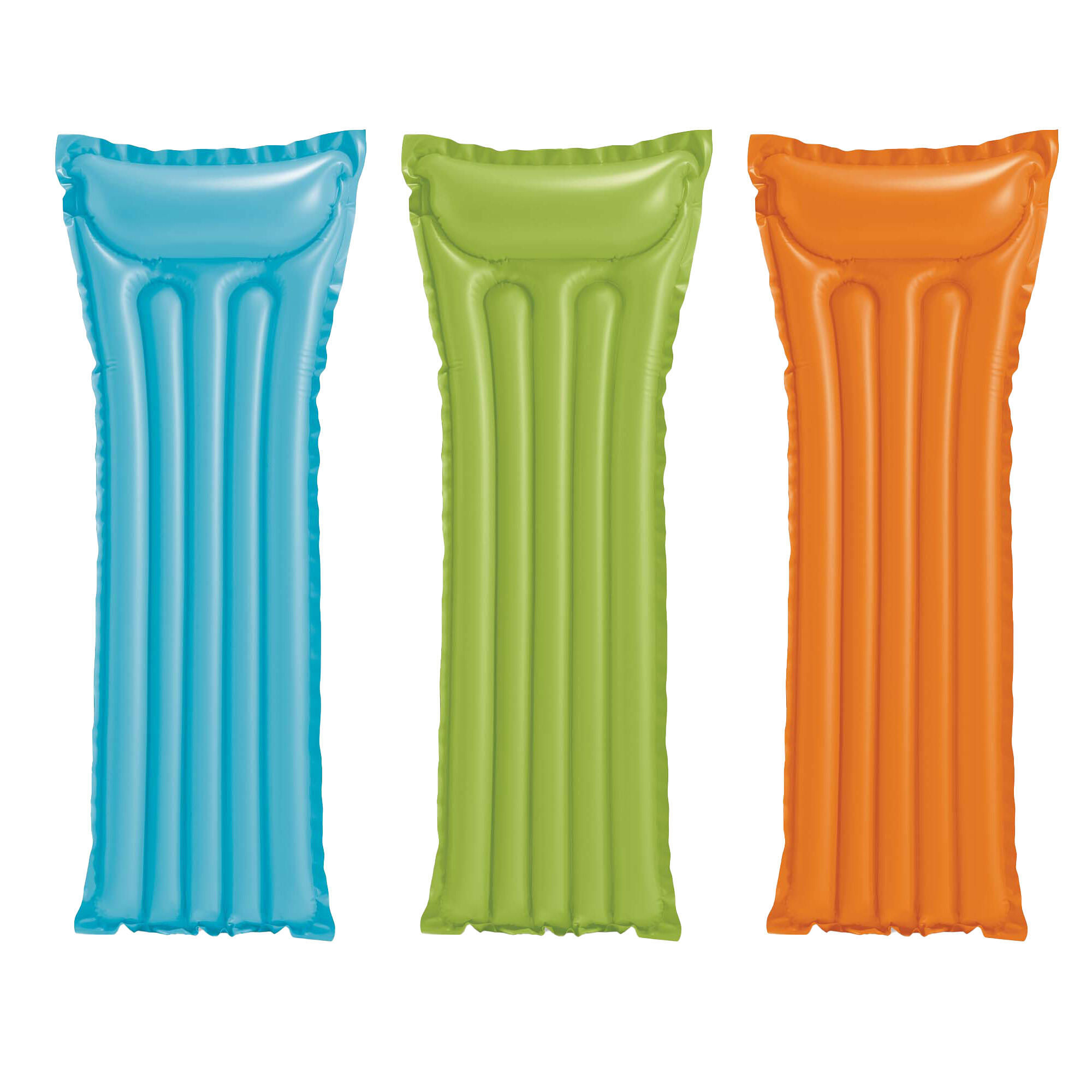 Materac Economat Intex 183x69 cm pomarańczowy