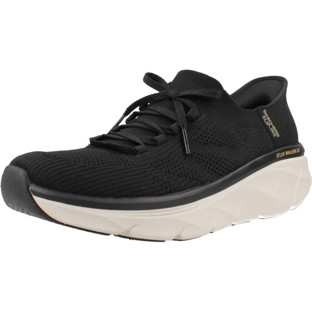 Buty SKECHERS DLUX WALKER 2.0 SLIP-INS Czarny