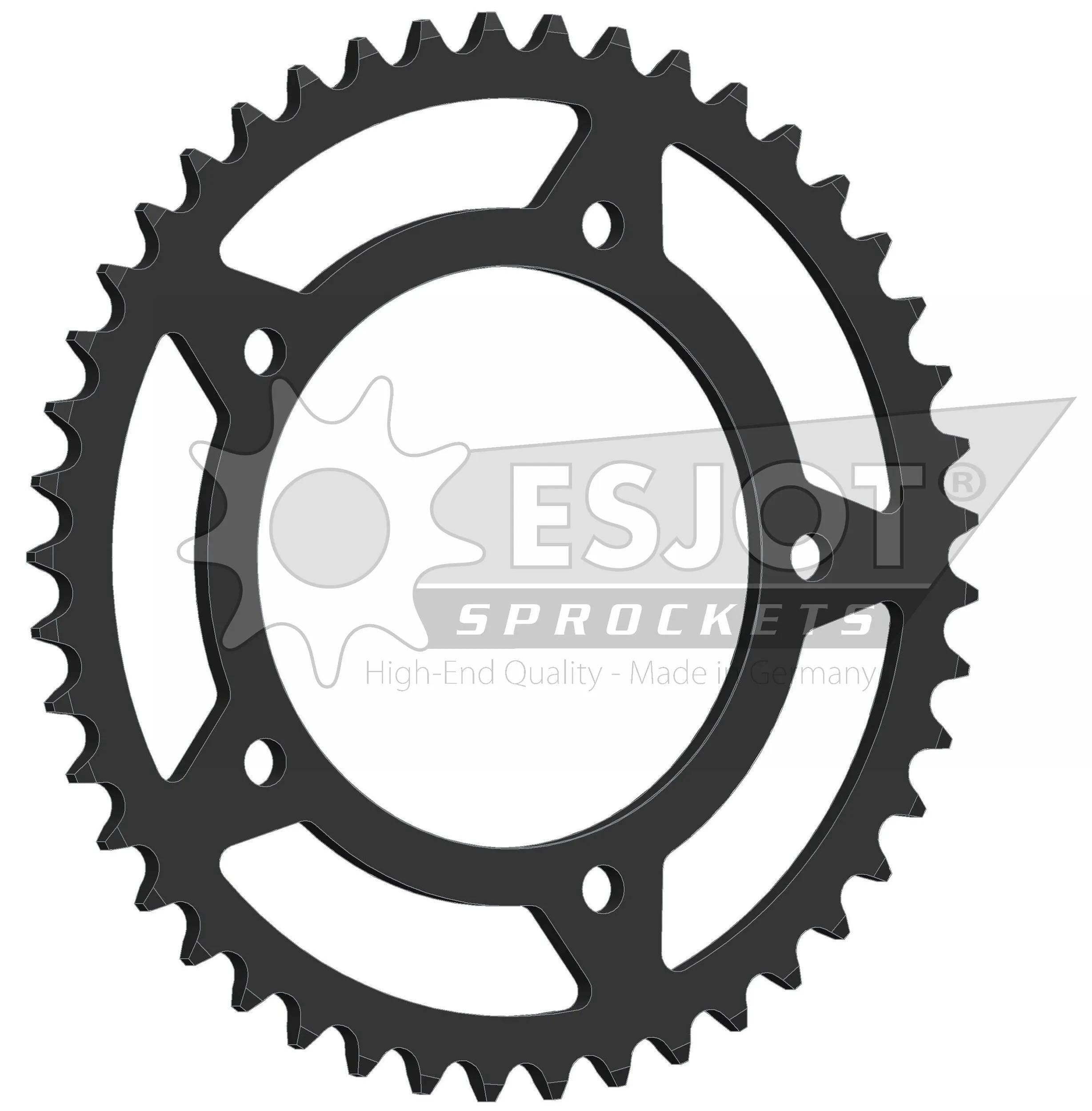 ESJOT zębatka 520 45 zębów stal czarna