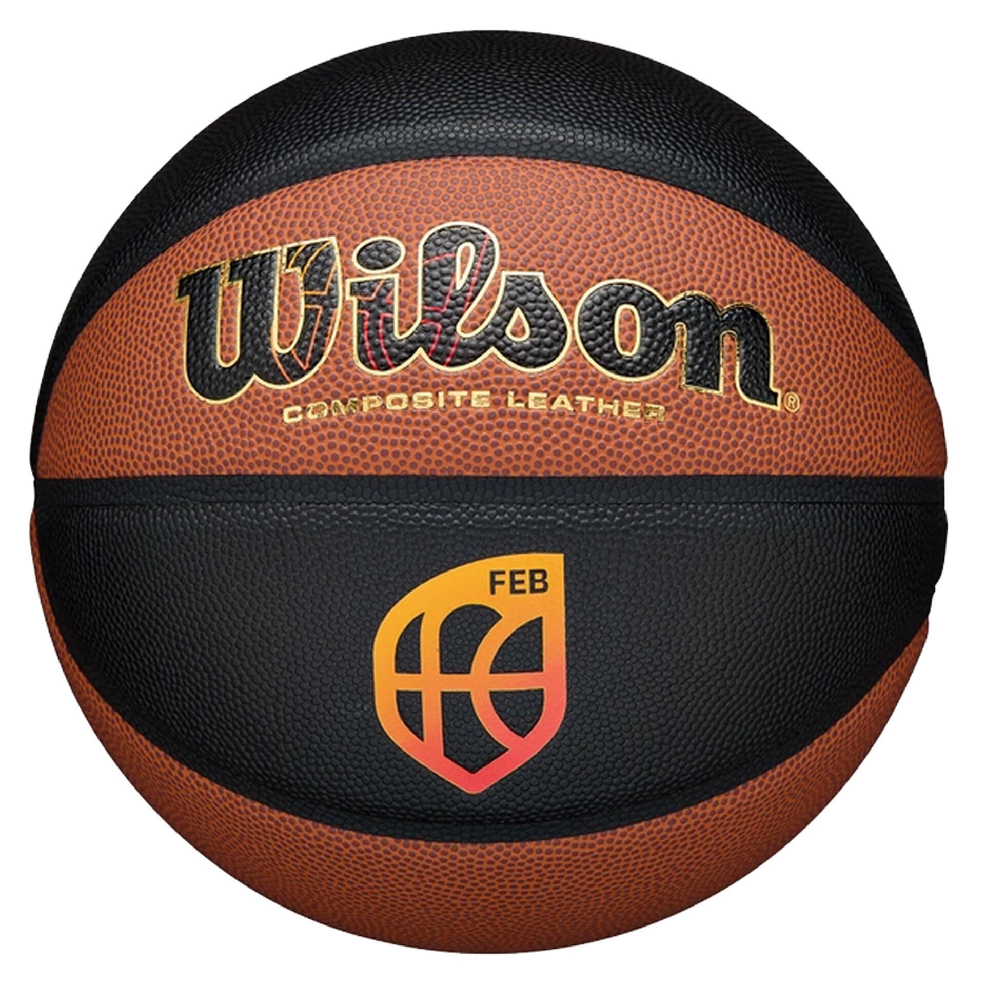Piłka do koszykówki 2234 Feb League Reaction Pro, rozmiar 5, wielokolorowa