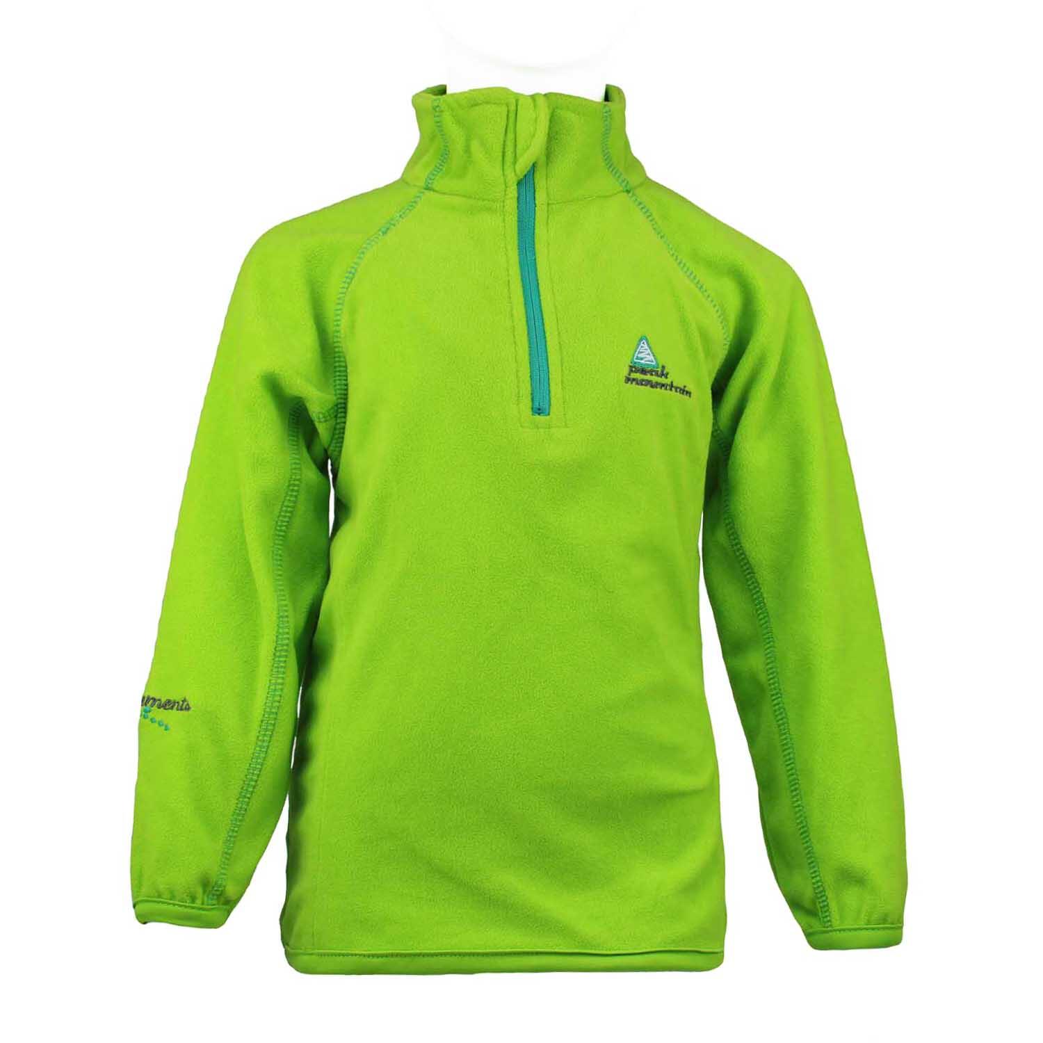 Dziewczęca bluza z mikropolaru z półgolfem Peak Mountain Fafine