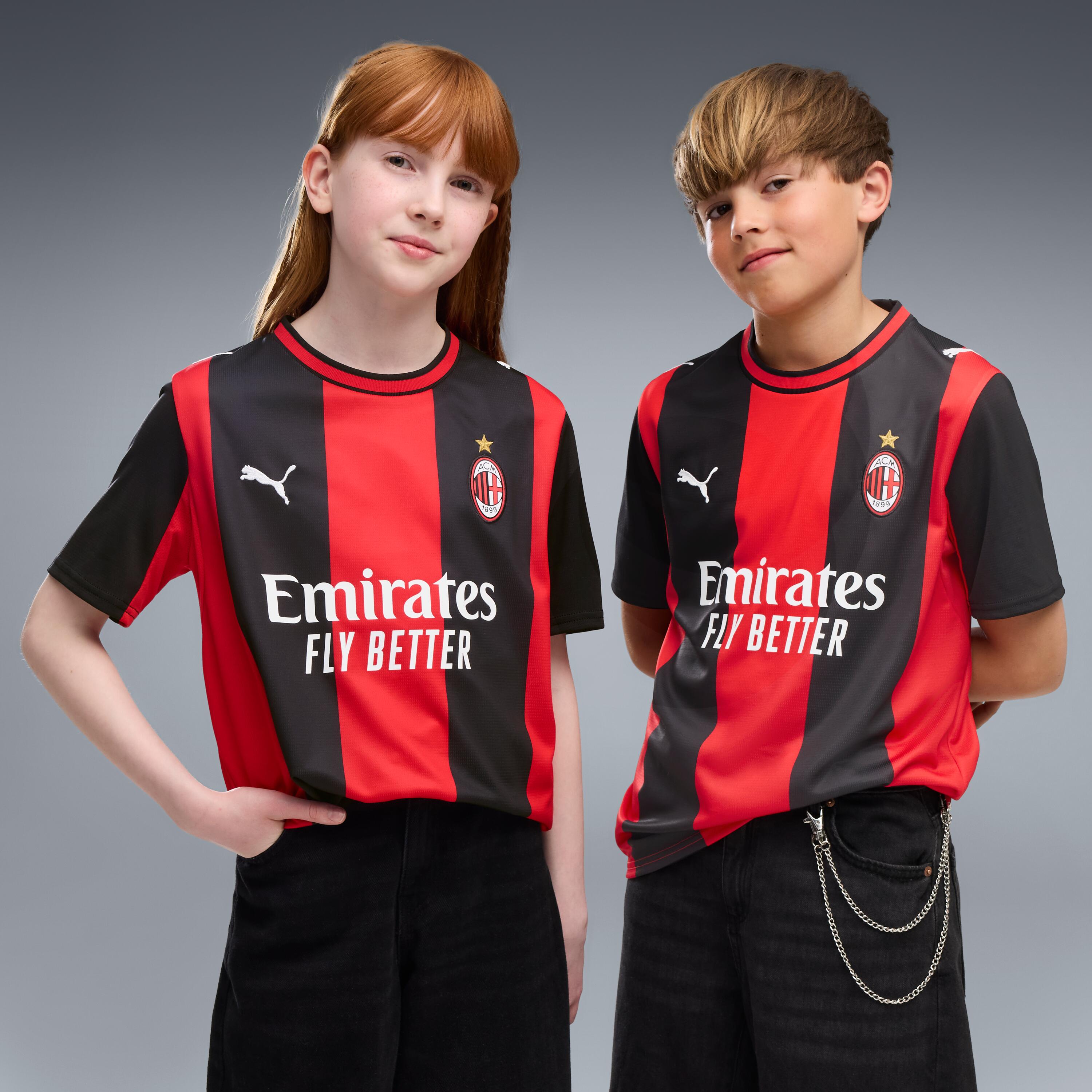 Koszulka piłkarska replika dla dzieci Puma AC Milan 26/27 domowa