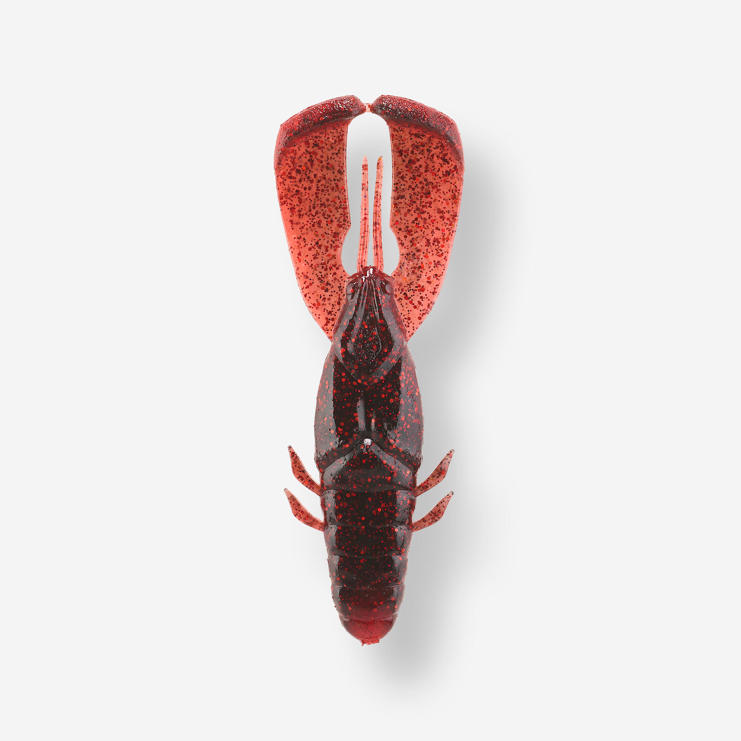 Przynęta miękka z atraktorem Caperlan Yubari PCRW 3,5 black and red