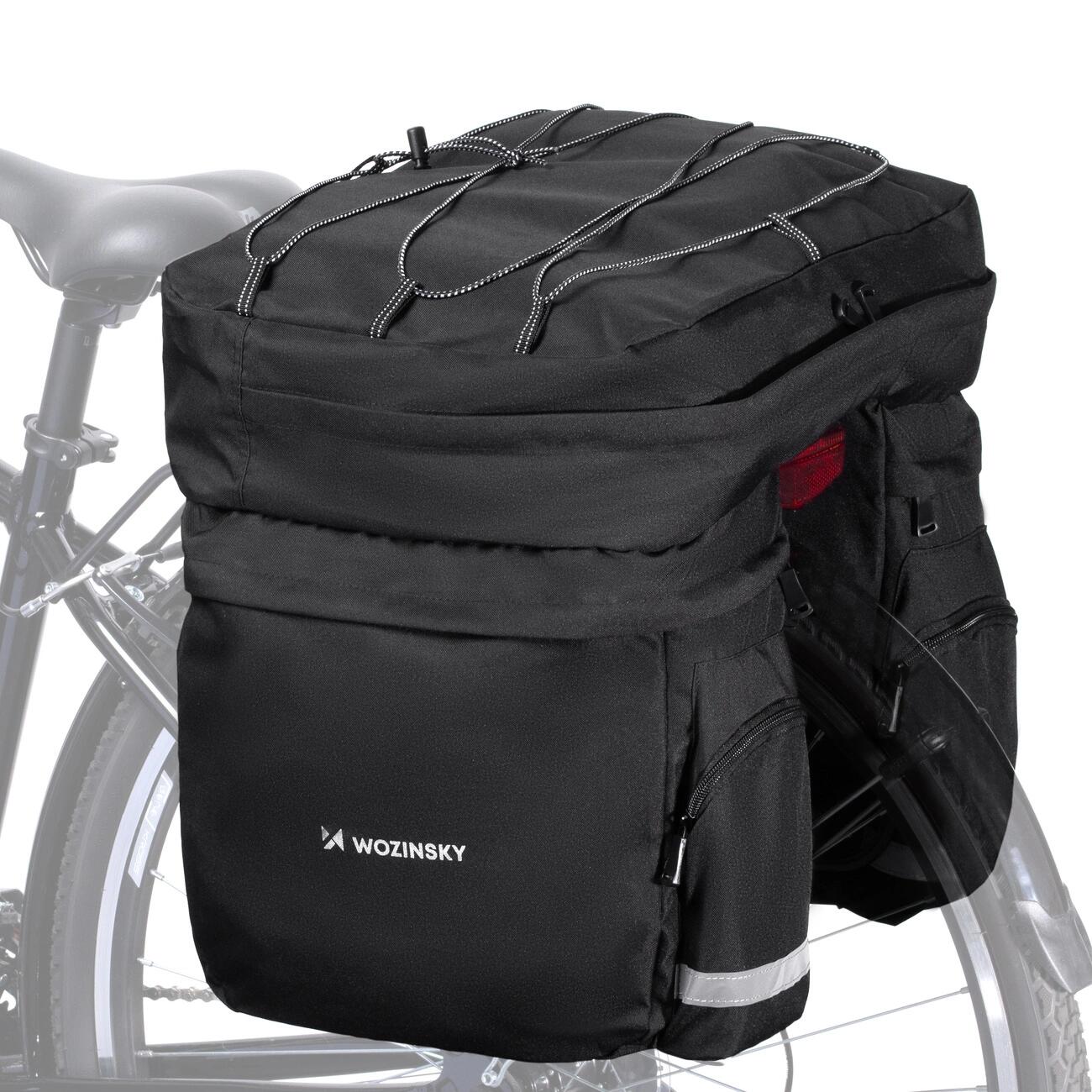 Torba rowerowa na bagażnik Wozinsky wodoodporna 60 L