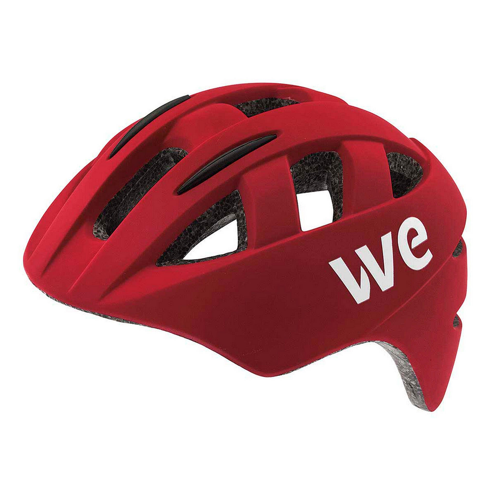 Kask rowerowy City WE  czerwony