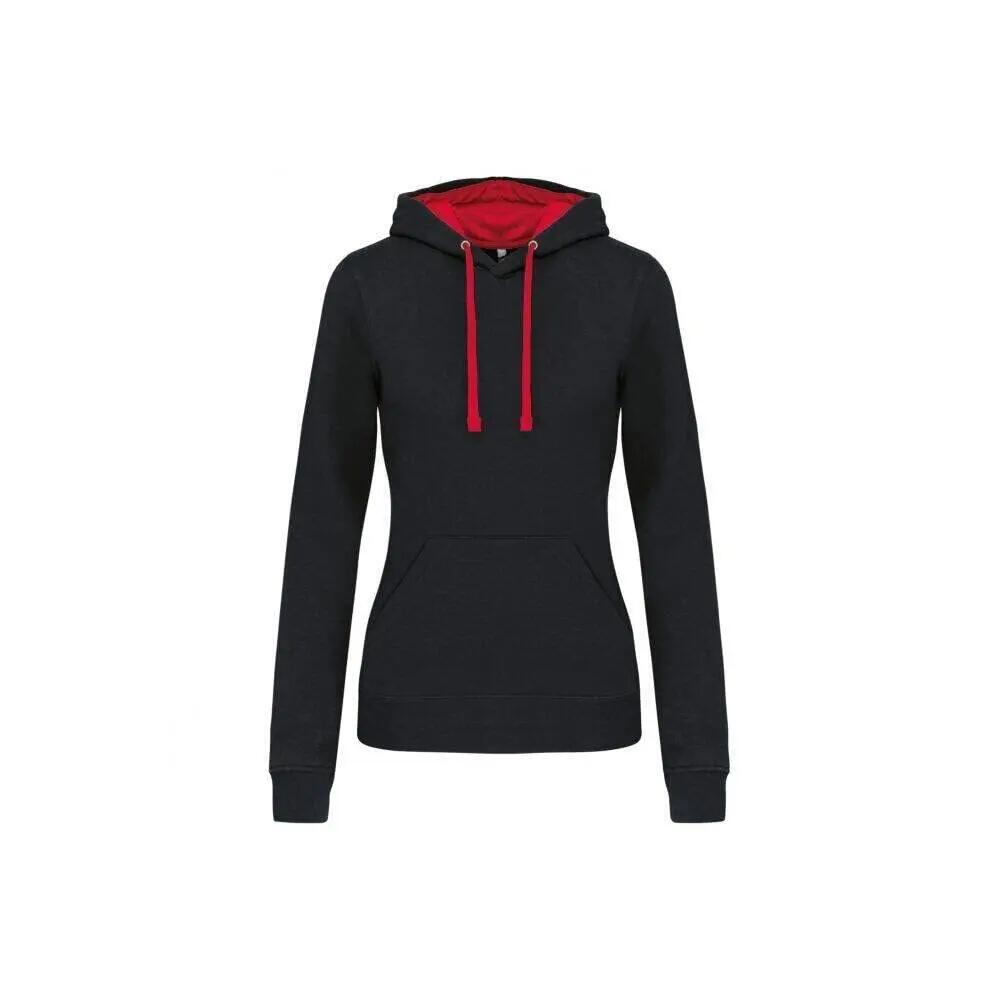 Bluza damska z kapturem Kariban Contrastée