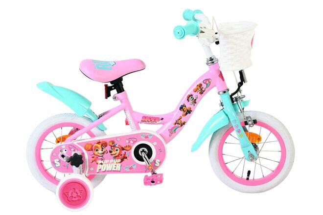 Rower dziecięcy Paw Patrol 12 cali dla dziewczynki różowy