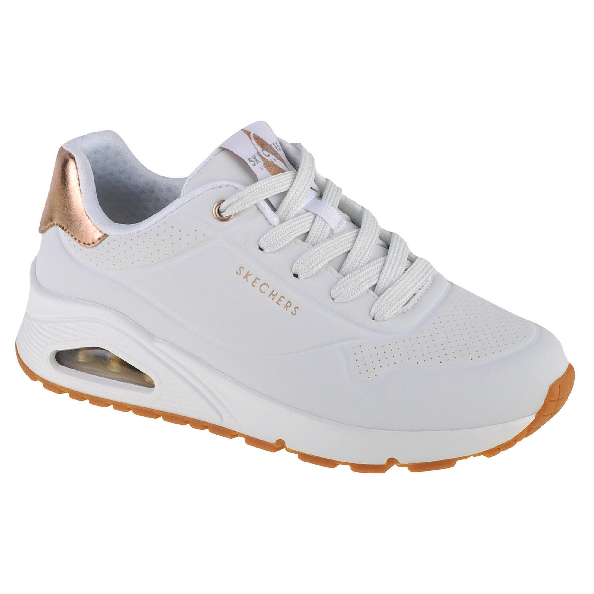 Baskets Femme UNO - GOLDEN AIR Skechers WHT 177094 Blanc Skechers