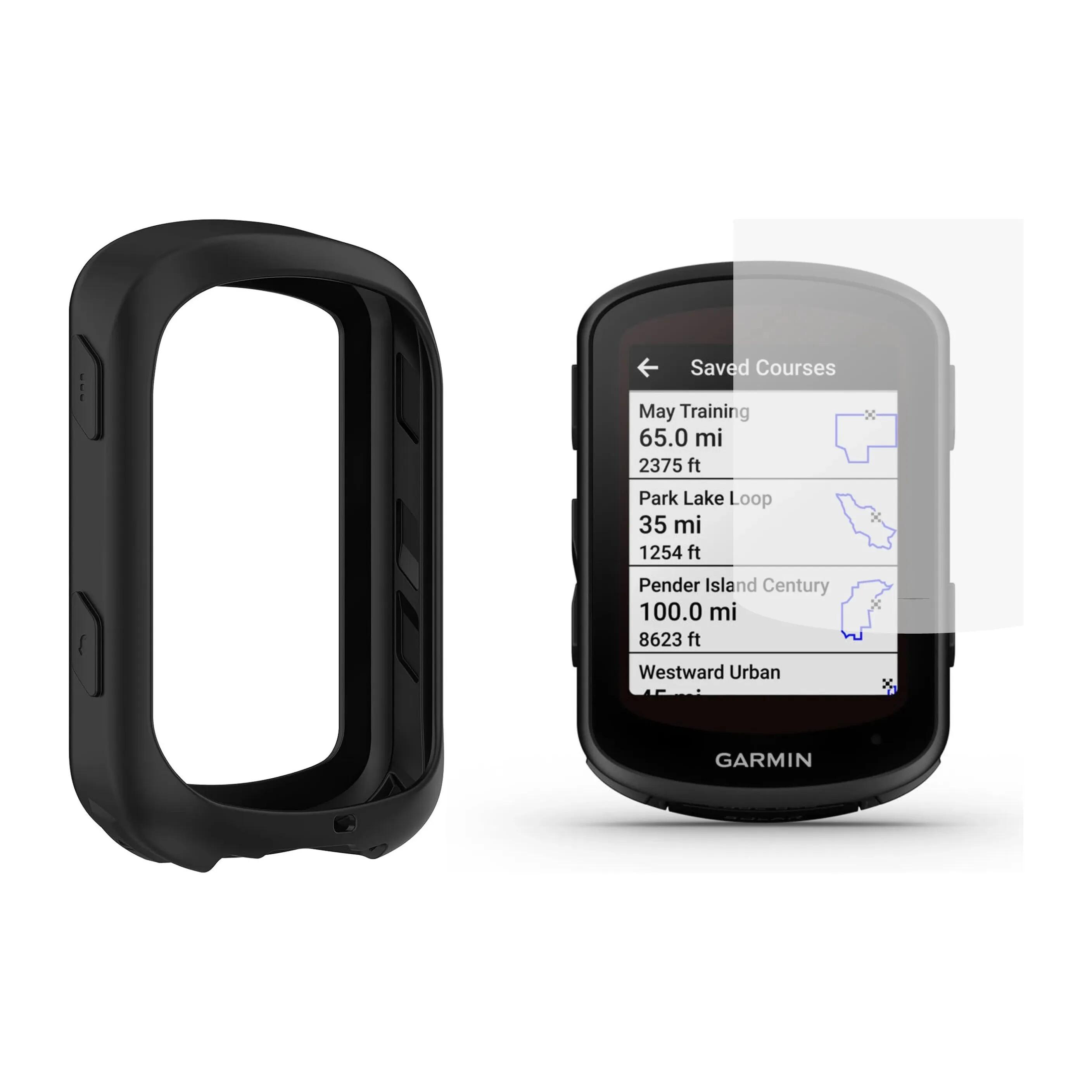 Etui silikonowe + szkło hartowane do Garmin Edge 840