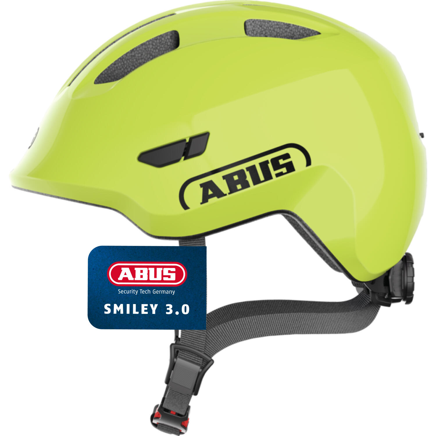 Kask Rowerowy Smiley 3.0 Błyszczący Żółty S 45-50 Cm