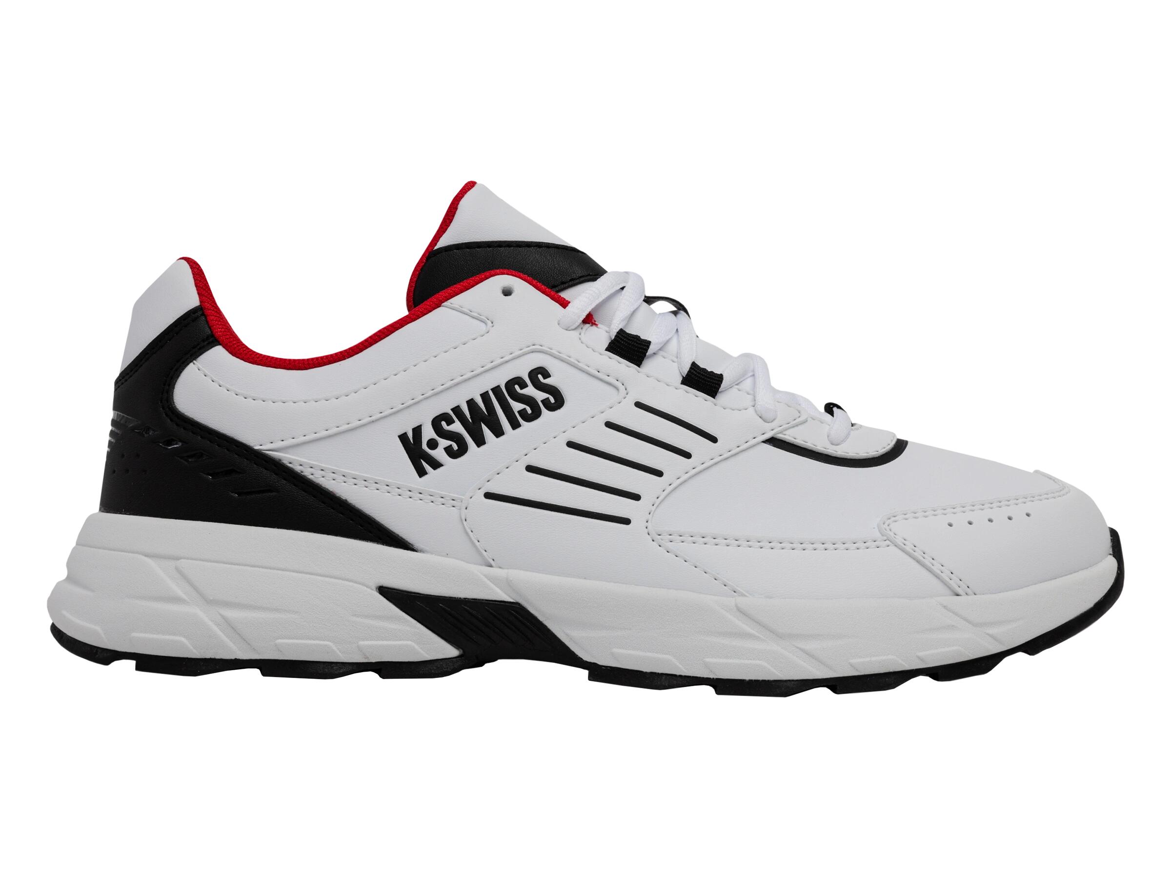 Sneakersy męskie K-swiss FARIO LTH na co dzień białe (04778-122-M)