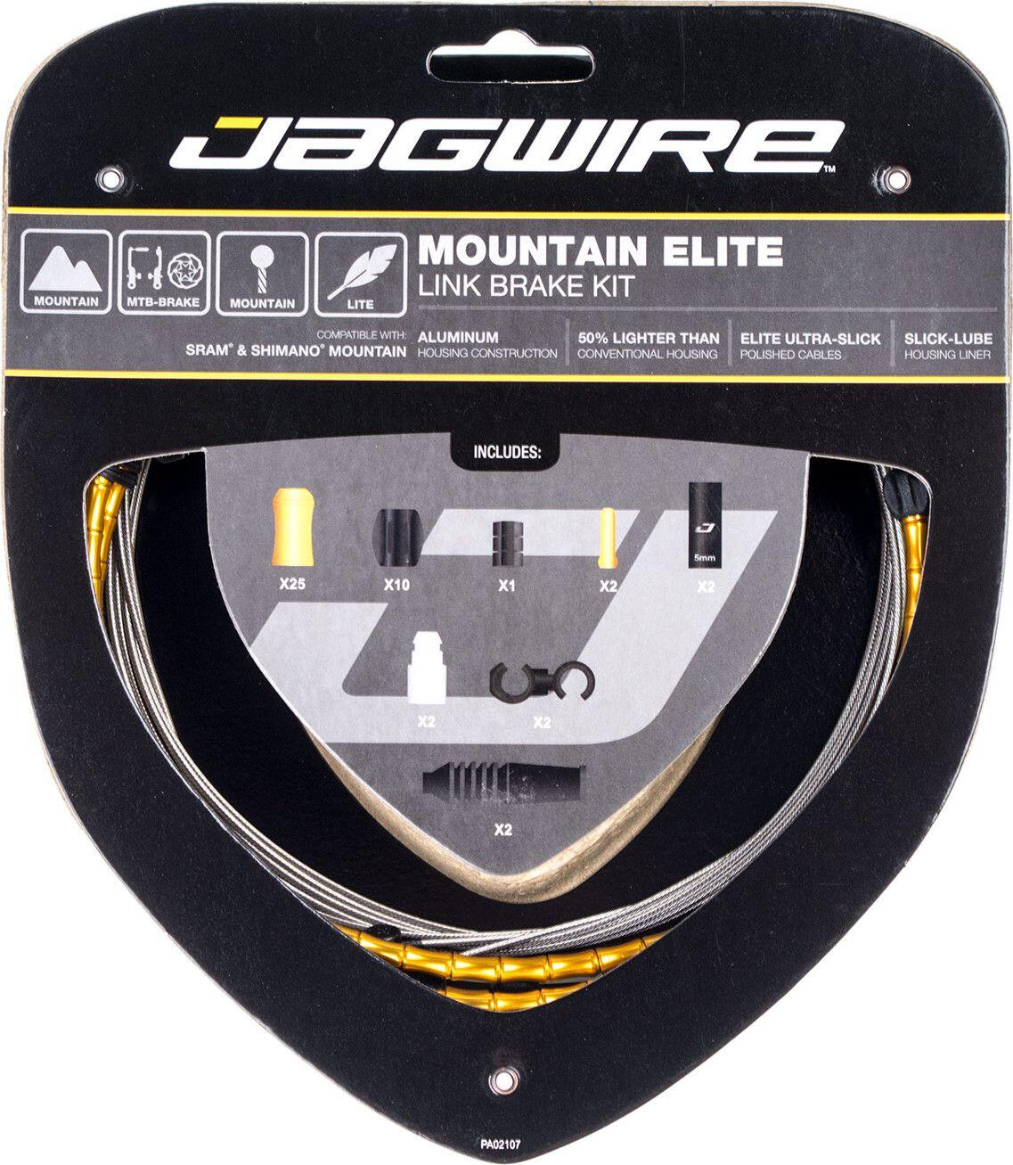 JAGWIRE Mountain Elite Link zestaw hamulcowy - złoty