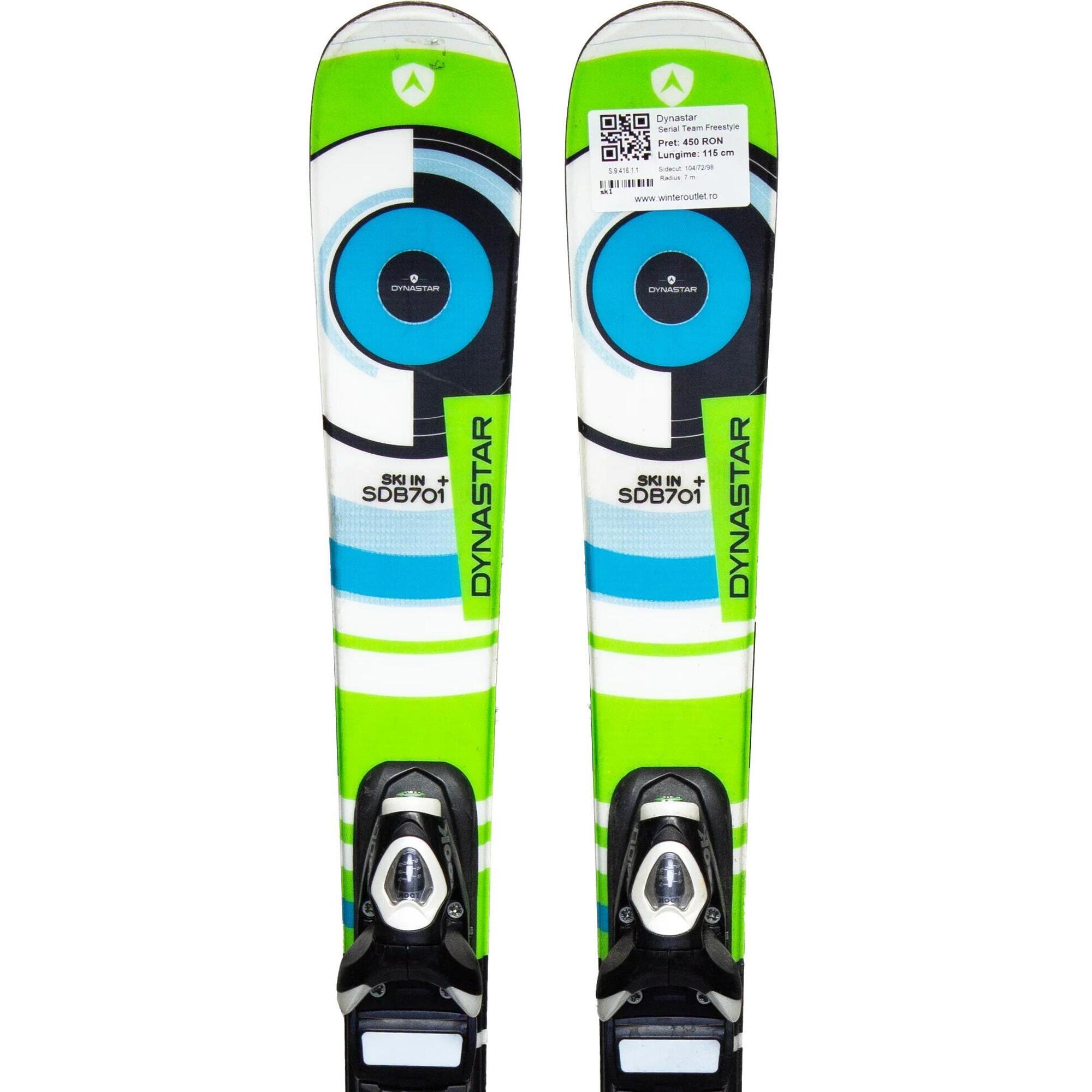 Second Life- Narty DYNASTAR Serial Team Freestyle  115 cm - Stan bardzo dobry