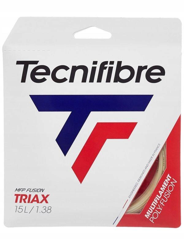 Naciąg tenisowy czarny Tecnifibre TRIAX (12 m)