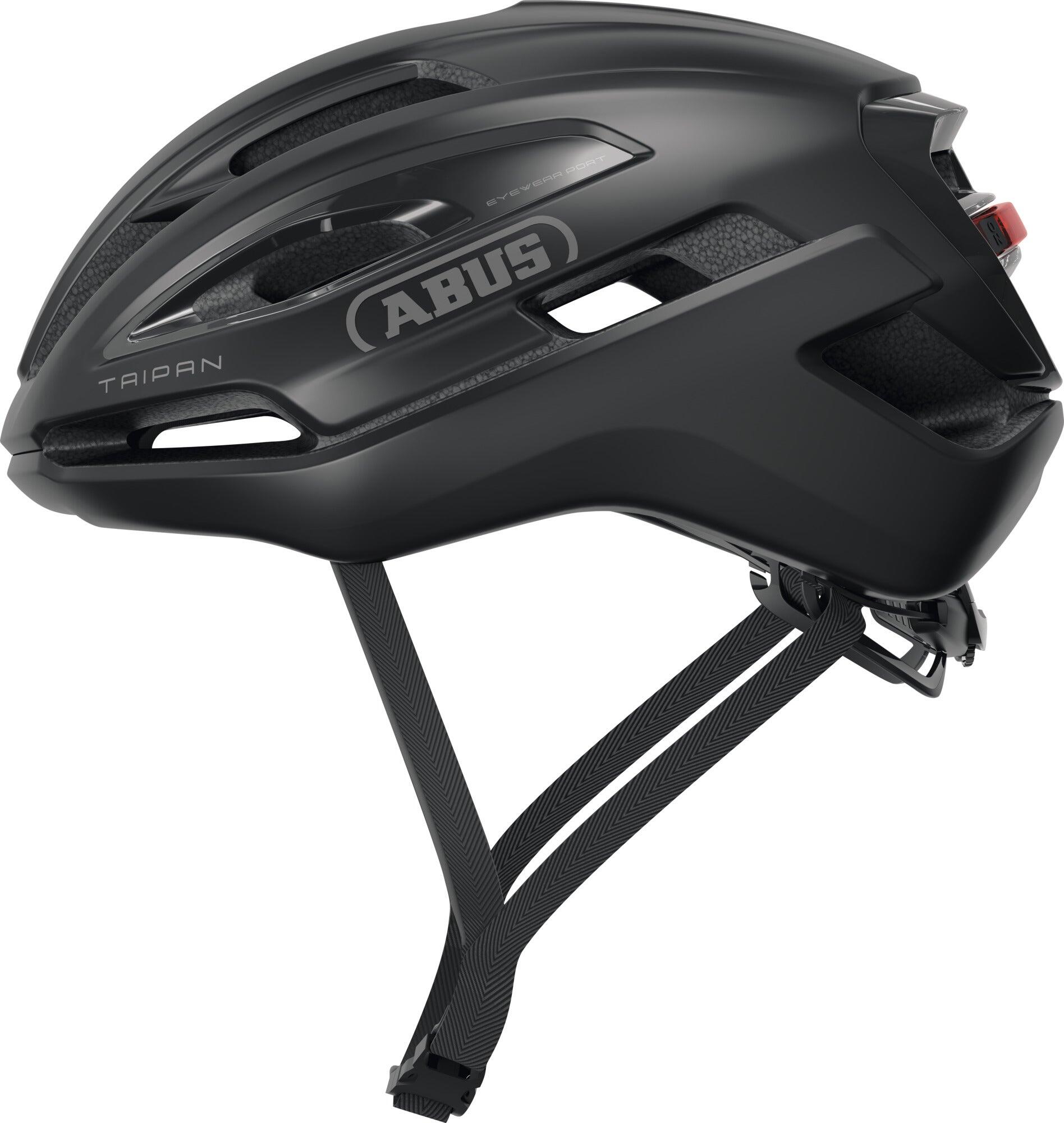 Kask Abus Taipan LED aksamit czarny S 51-55 cm